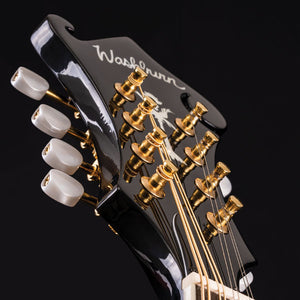 Washburn M1SDLB-A-U M1SD Americana Series A-Style Mandolin - Black