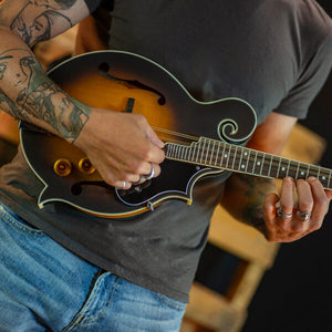 Washburn M3EK-A-U M3E Pack American Series F-Style Mandolin Pack - Sunburst