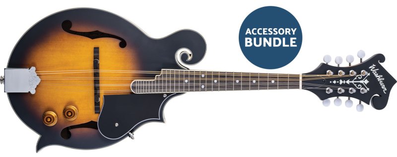 Washburn M3EK-A-U M3E Pack American Series F-Style Mandolin Pack - Sunburst