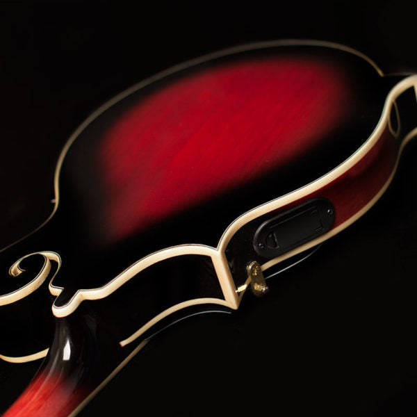 Washburn M3SWETWRK-D-U M3SWE Americana Series F-Style Mandolin with Electronics - Trans Wine Red