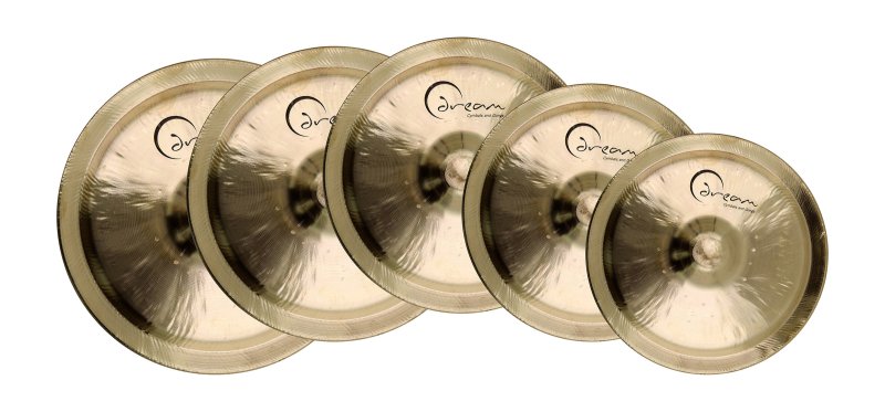 Dream Cymbals and Gongs Dream Cymbals MBAOC4PENT Machine Faced BAO Gong - C4 Pentatonic Set