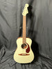 Fender Malibu Player Acoustic Guitar-Olympic White