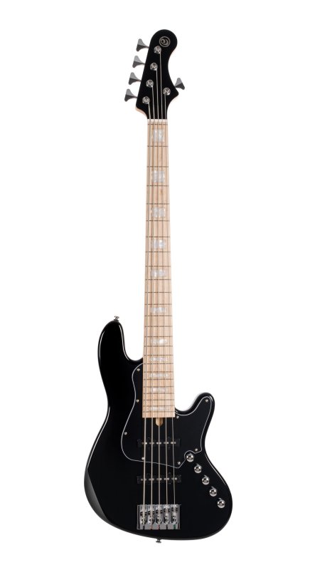 Cort Guitars Cort NJS5BK Elrick NJS-5 (5-String) Bass Guitar - Black