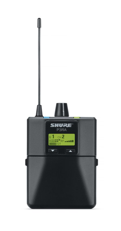 Shure P3RA-G20 Premium Wireless Bodypack Receiver - G20 Band