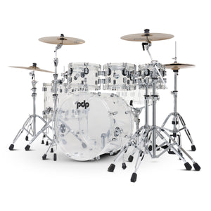 PDP PDCA2216CL Concept Acrylic 6-Piece Kit Clear with Chrome Hardware - Silver
