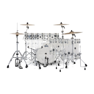 PDP PDCA2216CL Concept Acrylic 6-Piece Kit Clear with Chrome Hardware - Silver