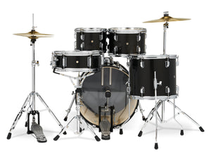 PDP PDCE2015KTIB Center Stage Iridescent Black Sparkle 5pc Drum Set