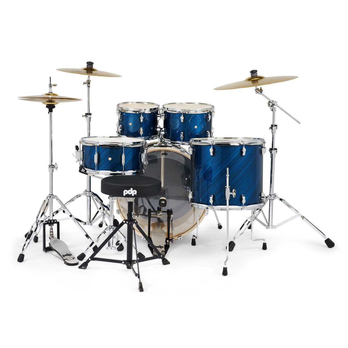 PDP PDMA2215KTTB Mainstage 5-Piece Complete Drum Kit