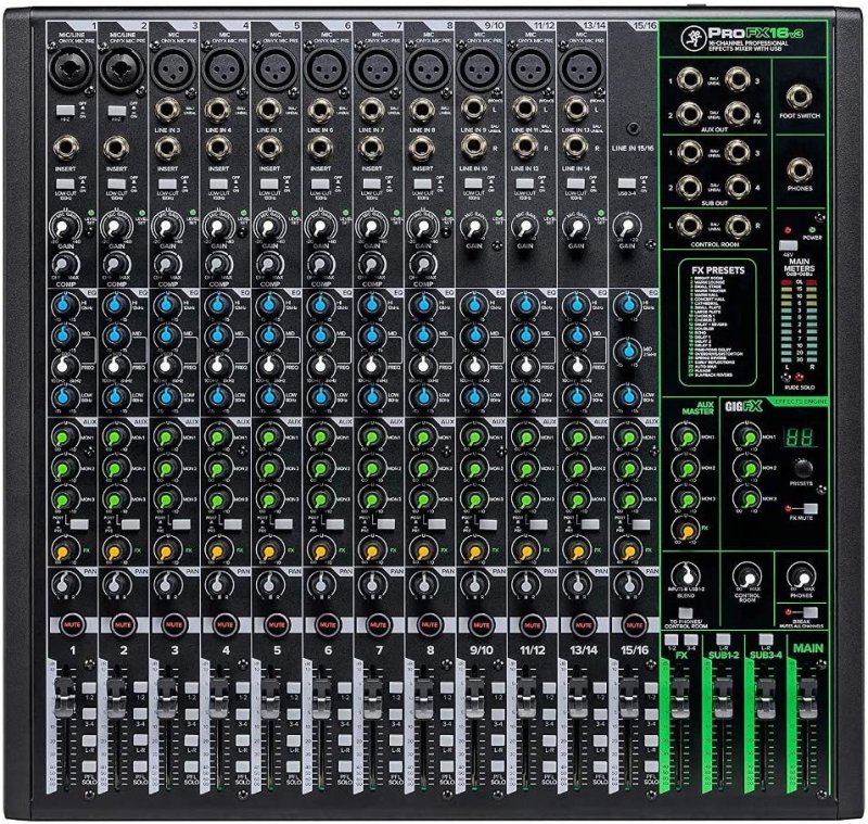 Mackie PROFX16-V3 Mixer - 16 Channel