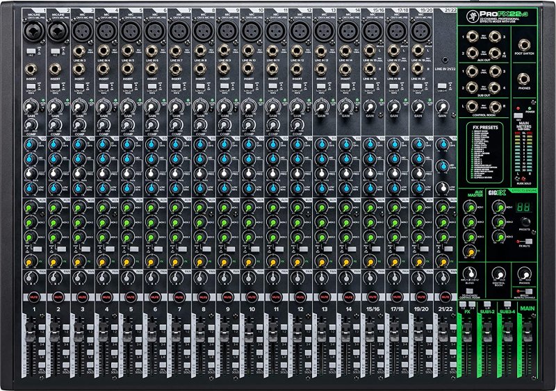 Mackie PROFX22-V3 Mixer - 22 Channel