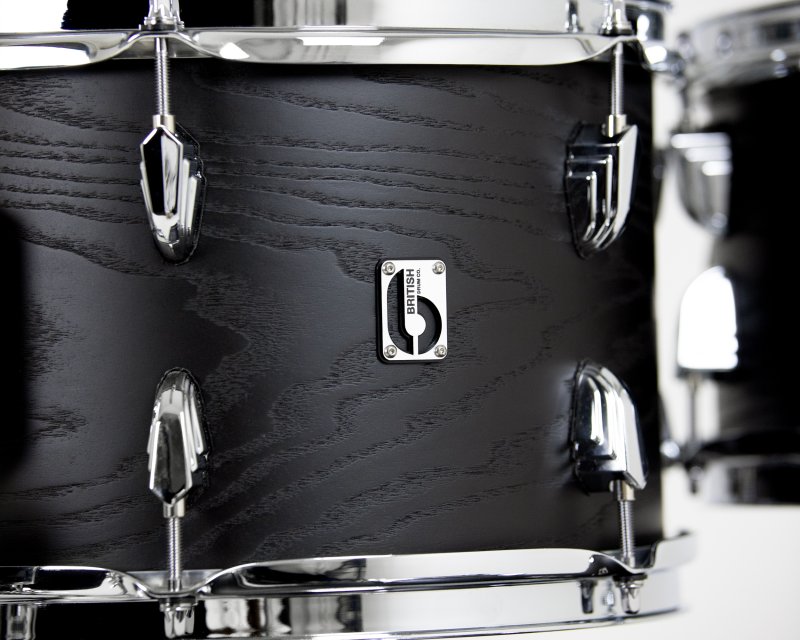 British Drum Co. RAV-10-7-RT Raven Series Rack Tom - 10" x 7"