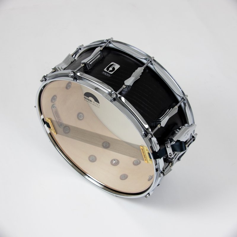 British Drum Co. RAV-14-6-SN Raven Series Snare Drum - 6" x 14"