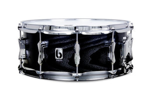 British Drum Co. RAV-14-6-SN Raven Series Snare Drum - 6" x 14"