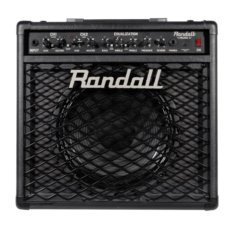 Randall RG80 2 Channel 80 Watt Solid State Guitar Combo Amplifier