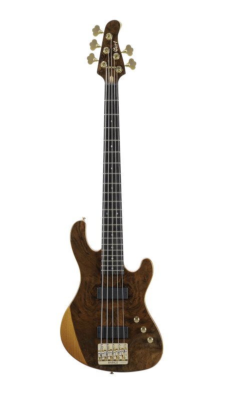 Cort Guitars Cort RITHIMICV 5 String Bass Guitar - Natural Glossy