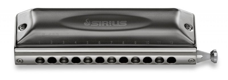 Suzuki S-48B Sirius Chromatic Harmonica - 12 Hole Bass