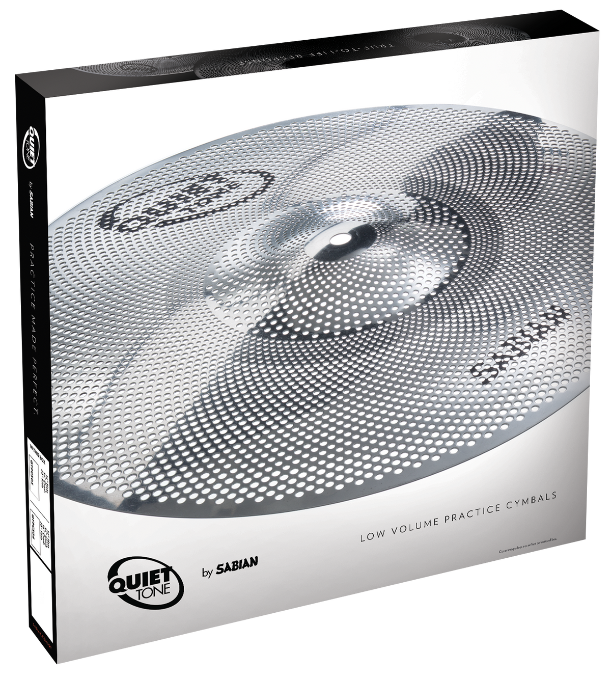 Sabian Quiet Tone Practice Cymbals Set Qtpc504
