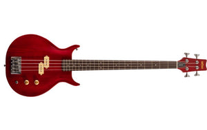 Washburn SB4R Wing Series Scavenger Electric Bass - Trans Red