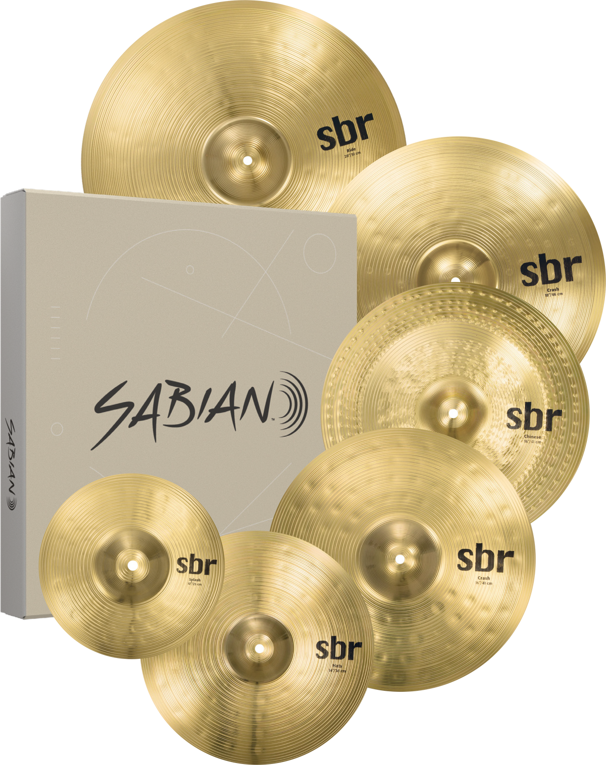 Sabian SBR5007 SBR Super Set w/free 18" crash
