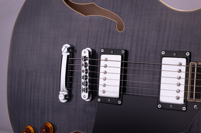 Washburn SH35TB Wing Series Semi Hollow Electric Guitar - Trans Black