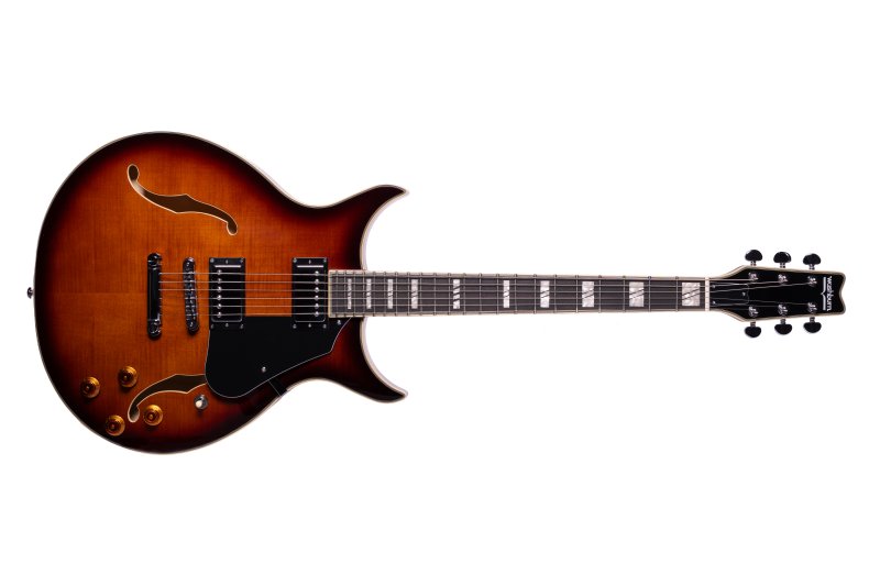 Washburn SH35TS Wing Series Semi Hollow Electric Guitar - Tobacco Sunburst