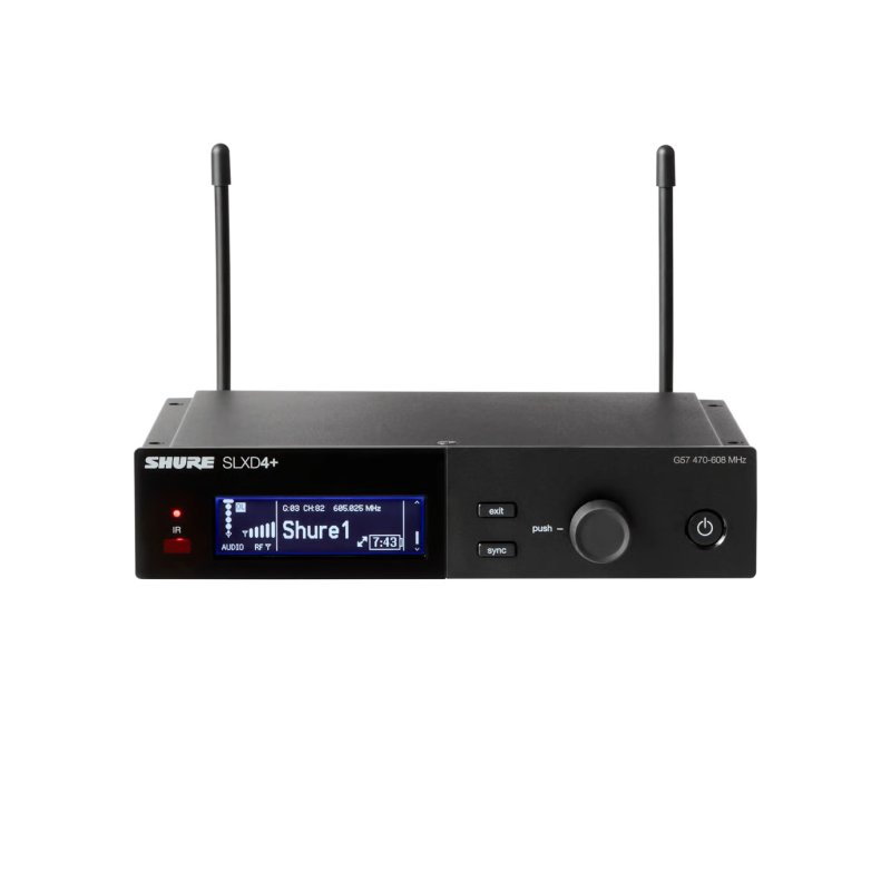 Shure SLXD14DPLUS-G57-U SLXD14D+-G57 SLXD Plus Bodypack Dig Dual System Freq G57