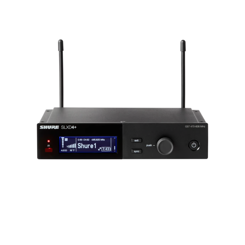Shure SLXD14PLUS-G57-U SLXD14+-G57 SLXD Plus Bodypack Dig System Freq G57