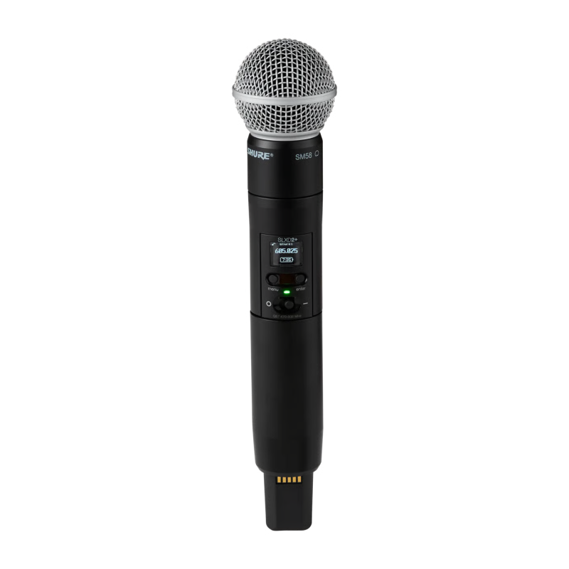 Shure SLXD24PLUS/58-G57-U SLXD24+/58-G57 SLXD Plus Handheld Dig System with SM58 Tx Freq G57
