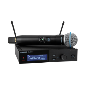 Shure SLXD24PLUS/B58-G57-U SLXD24+/B58-G57 SLXD Plus Handheld Dig System with Beta58A Tx Freq G57