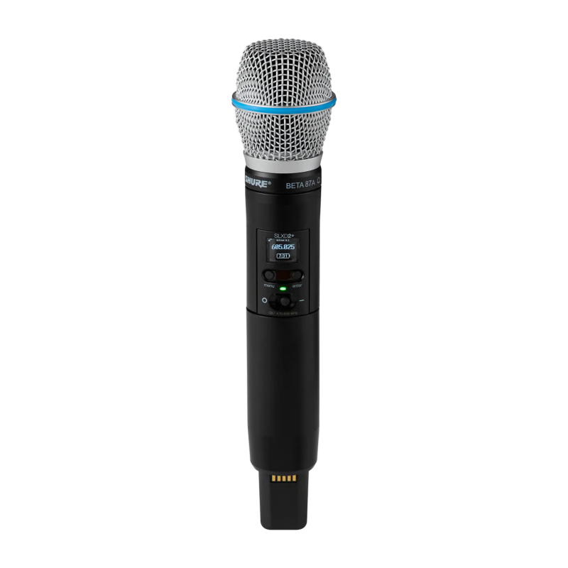 Shure SLXD24PLUS/B87A-G57-U SLXD24+/B87A-G57 SLXD Plus Handheld Dig System with Beta87A Tx Freq G57