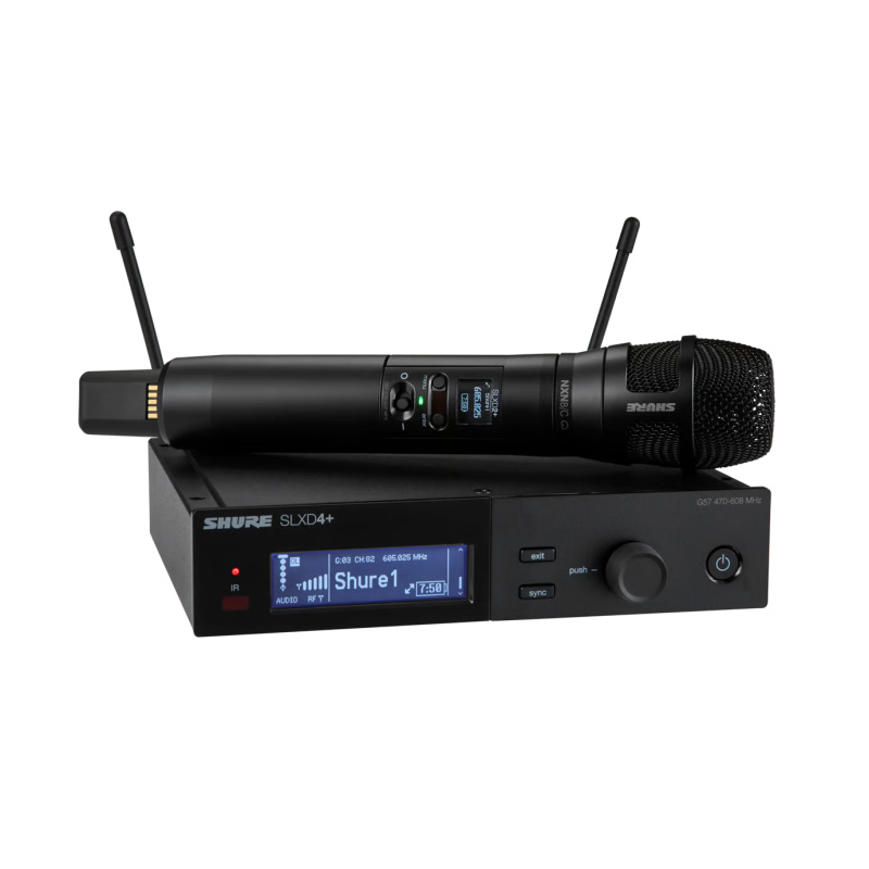 Shure SLXD24PLUS/N8C-G57-U SLXD24+/N8C-G57 SLXD Plus Handheld Dig System with N8CB Tx Freq G57