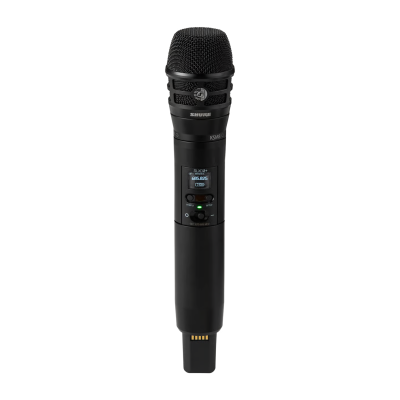 Shure SLXD2PLUS/K8B-G57-U SLXD2+/K8B=-G57 SLXD Plus Handheld Dig Tx with KSM8 Cap Freq G57