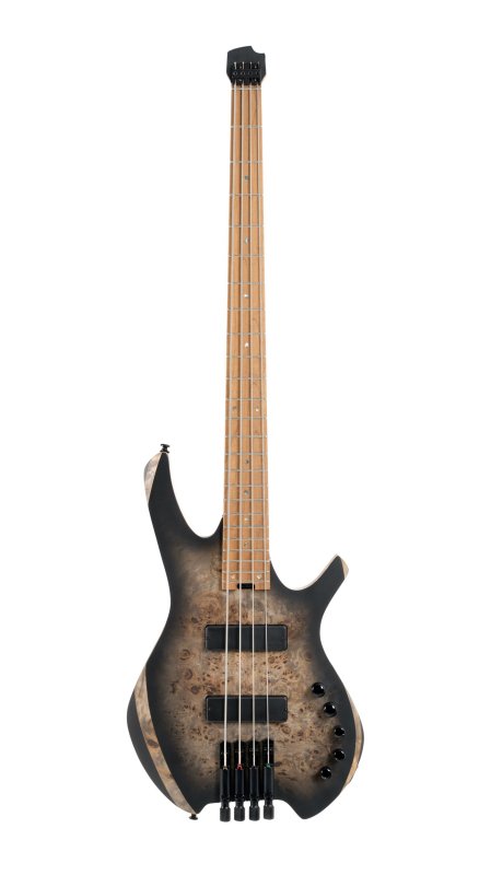 Cort Guitars Cort SPACE4SDB Artisan Series Space 4 Bass Guitar - Star Dust Black