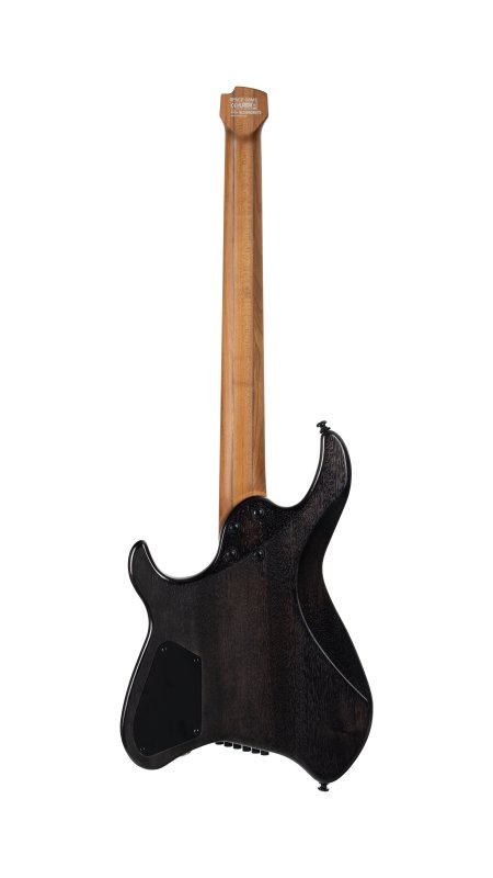 Cort Guitars SPACEG6MSSGTK-U Cort Space 6GTR Multi-Scale Electric Guitar w/Gig-bag - Semi Gloss Trans Black