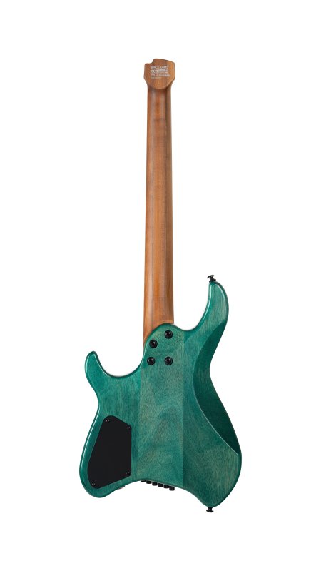 Cort Guitars SPACEG6MSSGTQ-U Cort Space 6GTR Multi-Scale Electric Guitar w/Gig-bag - Semi Gloss Turquoise
