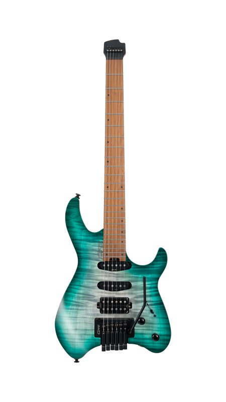 Cort Guitars SPACEG6TRSGLG-U Cort Space 6GTR Electric Guitar w/Gig-bag - Semi Gloss Lagoon