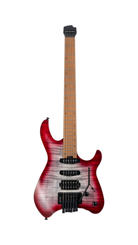 Cort Guitars SPACEG6TRSGLV-U Cort Space 6GTR Electric Guitar w/Gig-bag - Semi Gloss Lava