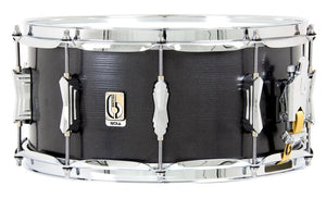 British Drum Co. TAL-14-65-SN Nicko McBrain Signature Series Talisman Steel Snare. 6 - 5" x 14"