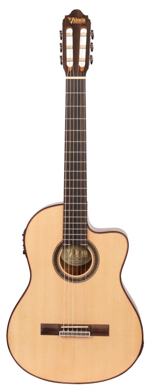 Valencia VC704CE-U VC704 700 Series Acoustic Electric Classical Guitar
