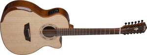 Washburn WCG15SCE12-O-U G15SCE-12 Comfort Deluxe Series Grand Auditorium (12 String) Acoustic Electric Guitar