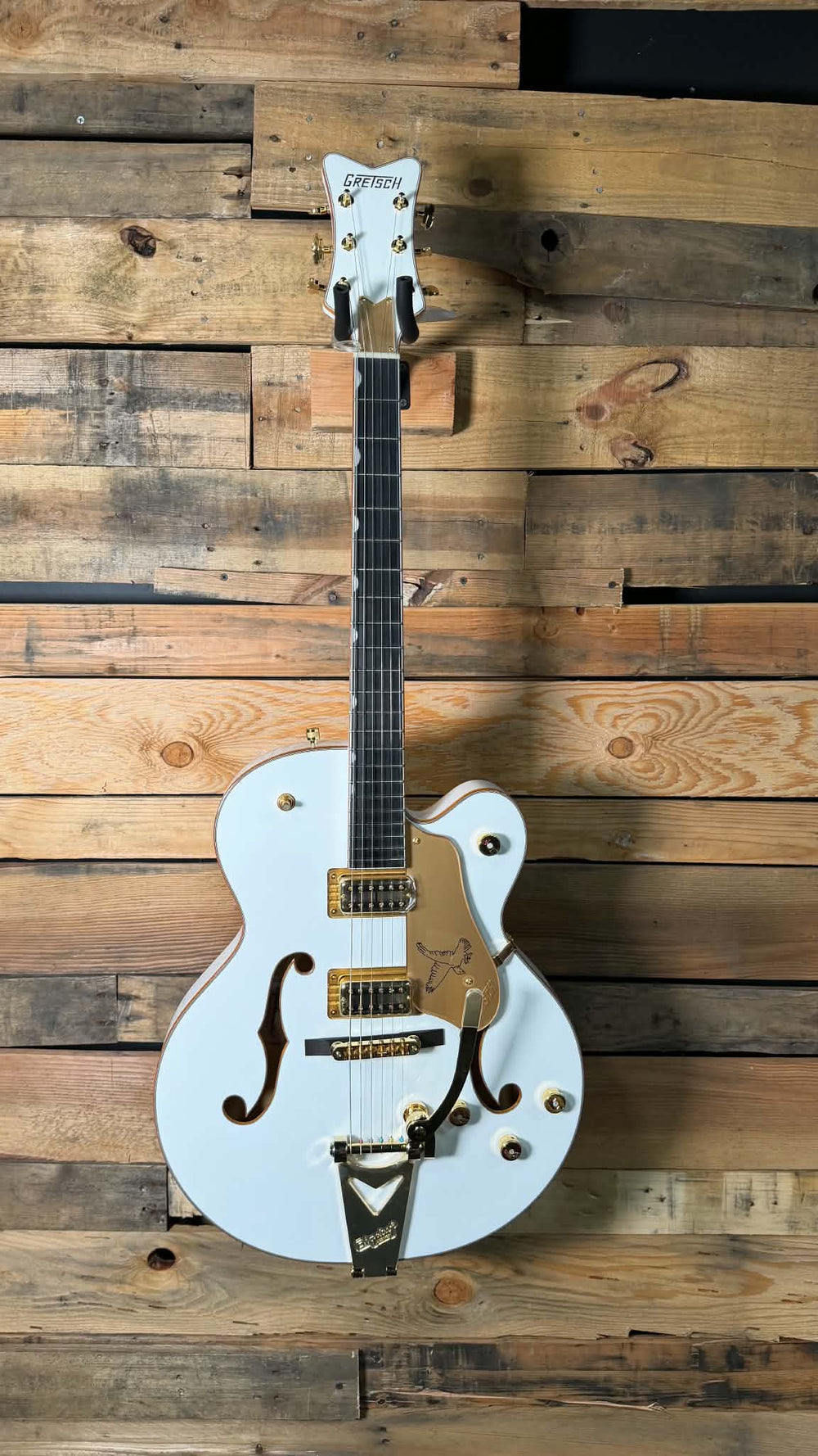 Gretsch Synchromatic Falcon Electric Guitar - Snowcrest White