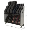 The Band Room Mobile Double-Stack Mariachi Case Rack BRDMCO