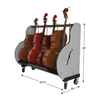 The Band Room Mobile 4-Cello Rack BRC4