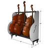 The Band Room Mobile 3-Double Bass Rack BRBA3