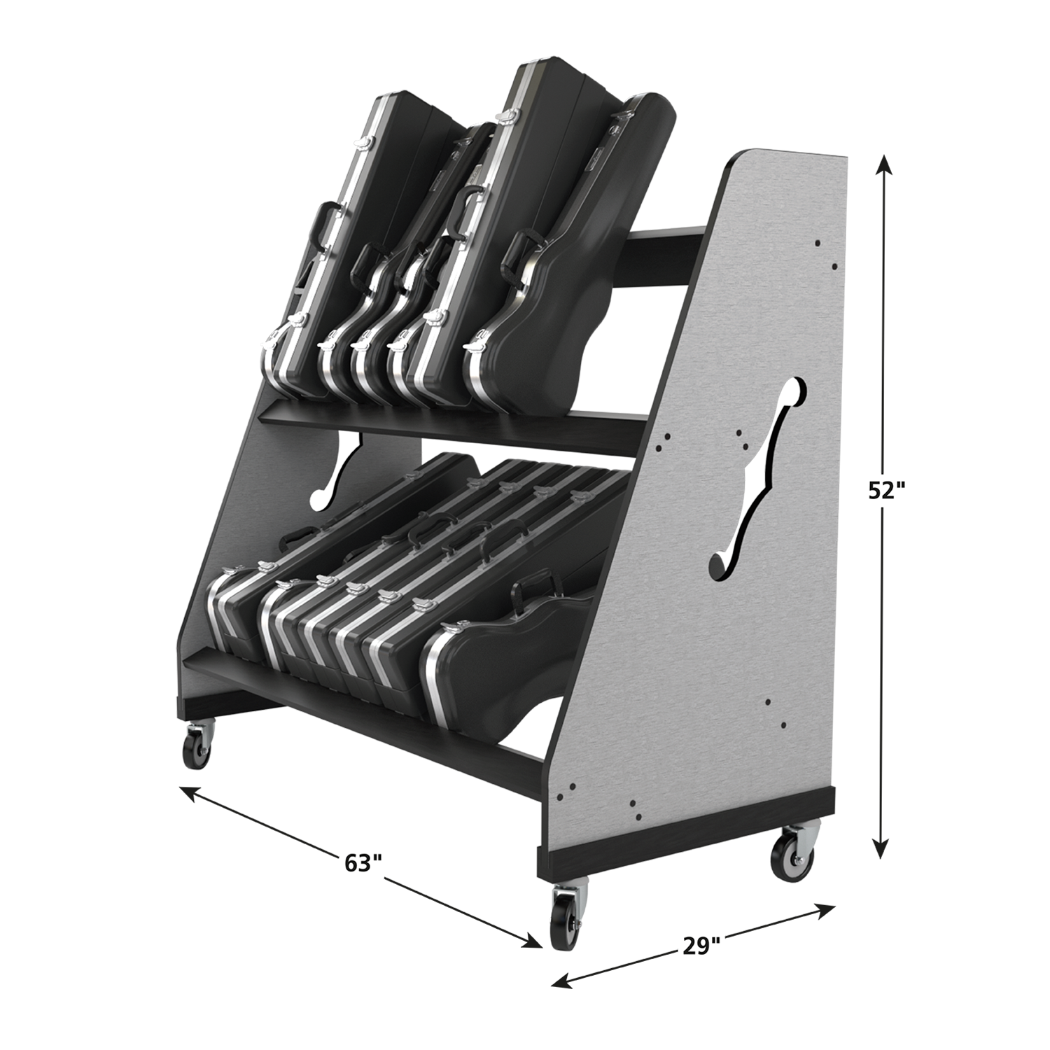 The Band Room Mobile Violin & Viola Rack BRV