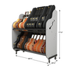 The Band Room Mobile Double-Stack Guitar & Case Rack BRDG