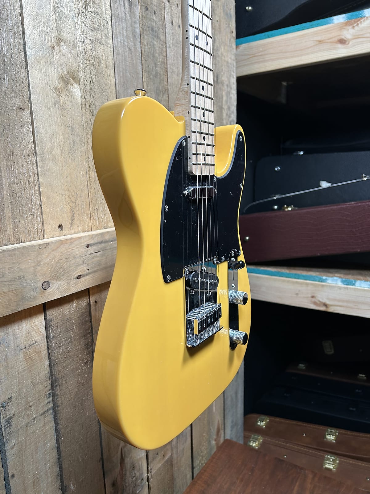 Squier Sonic Telecaster Electric Guitar - Butterscotch Blonde