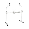 Gibraltar Chrome Series Curved Front Rack with Cymbal Booms GCS302C