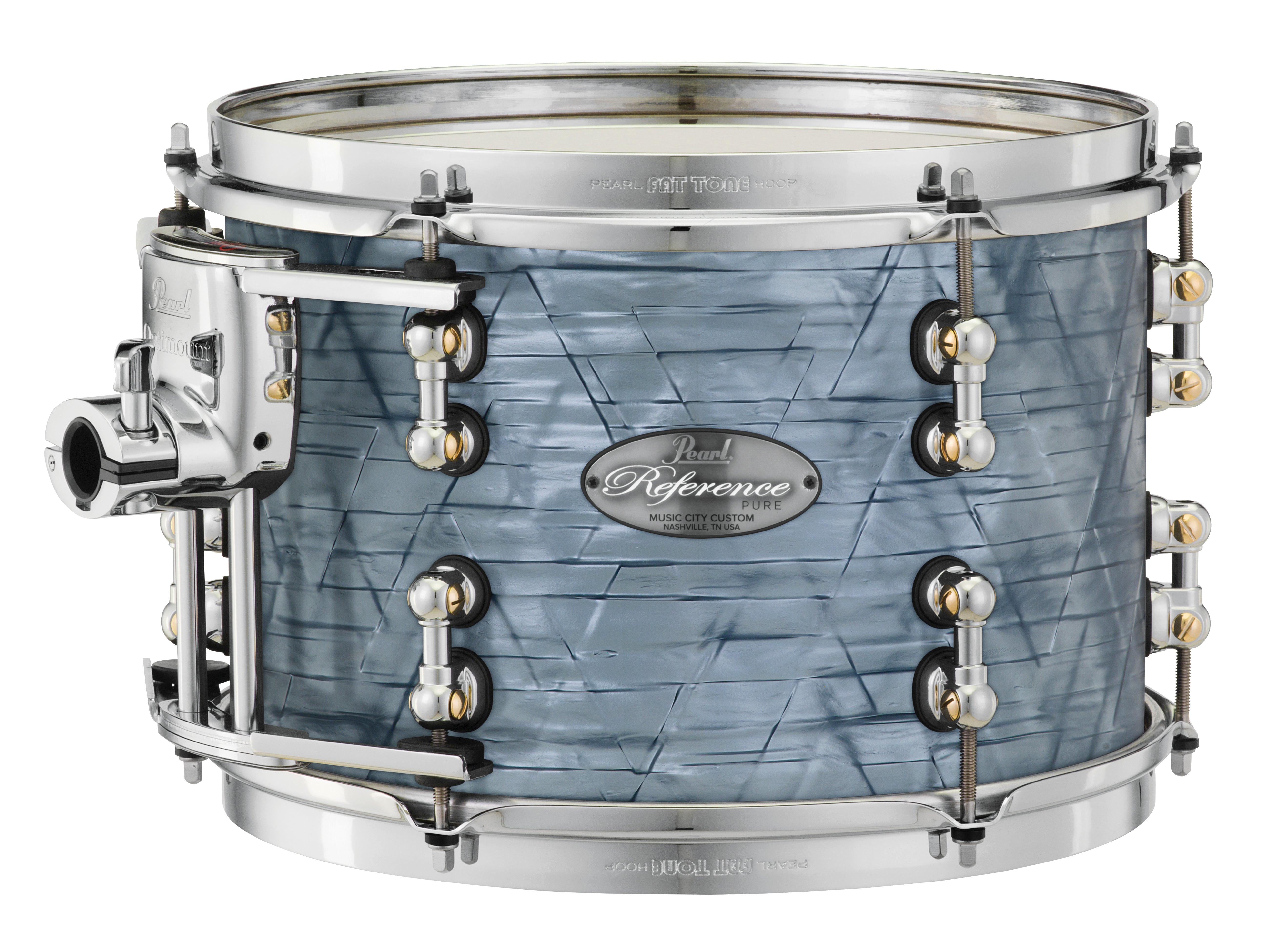 Pearl Music City Custom Reference Pure 20"x14" Gong Drum MOLTEN SILVER PEARL RFP2014G/C451
