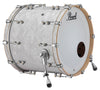 Pearl Music City Custom Reference Pure 24"x16" Bass Drum w/o BB3 Mount MATTE WHITE MARINE PEARL RFP2416BX/C422